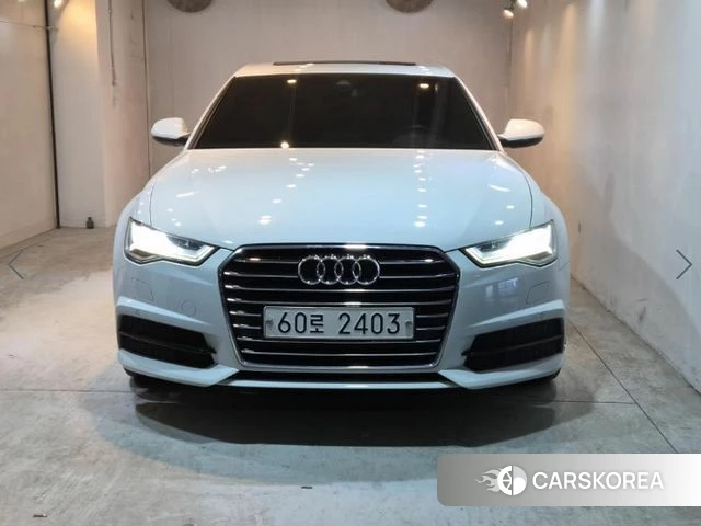 Audi New A6 2018 Белый из Кореи