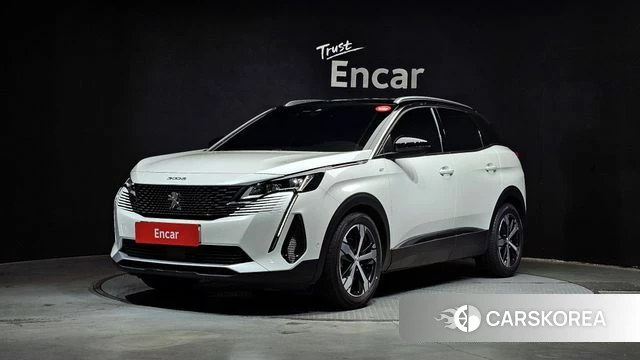 Peugeot 3008 second generation 2022 Белый из Кореи