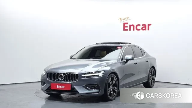 Volvo S60 3rd generation 2019 Светло-серебряный цвет из Кореи