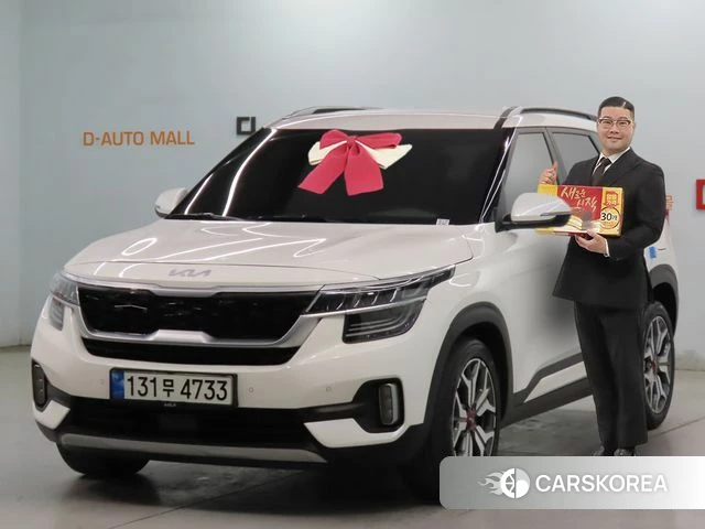 Kia The New Seltos 2022 Белый из Кореи