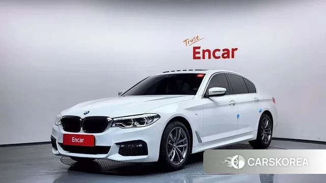 BMW 5 Series (G30) 2018 Белый из Кореи