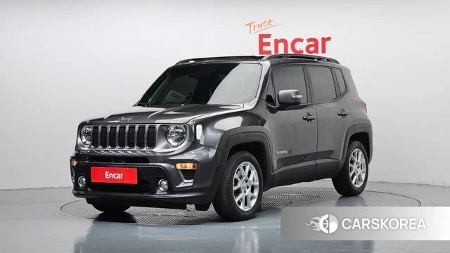 Jeep Renegade 2021 Серый из Кореи