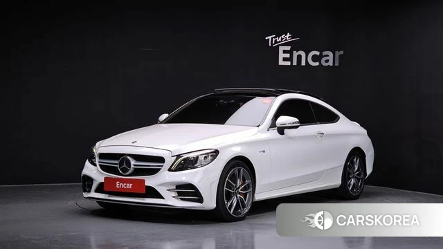 Mercedes-Benz C-Class W205 2021 Белый из Кореи