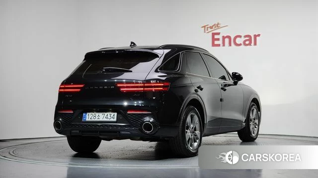 Genesis GV70 2021 Черный из Кореи