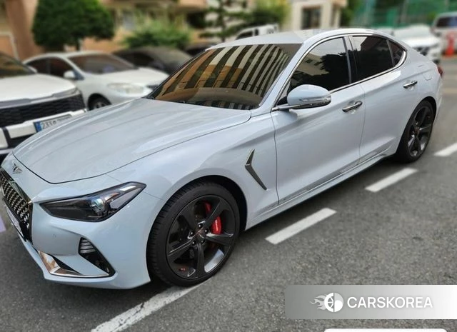 Genesis G70 2019 Небесно-голубой из Кореи