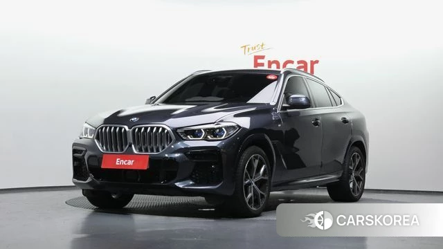 BMW X6 (G06) 2022 Серый из Кореи