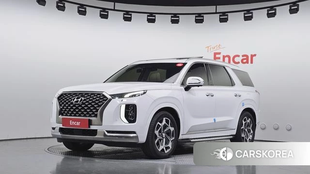 Hyundai Palisade 2021 Белый из Кореи
