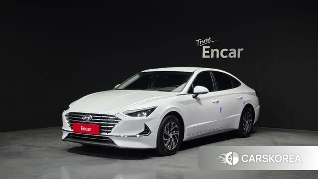 Hyundai Sonata Hybrid (DN8) 2021 Белый из Кореи