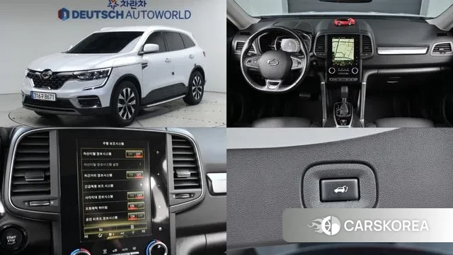 Renault Korea (Samsung) The New QM6 2021 Белый из Кореи