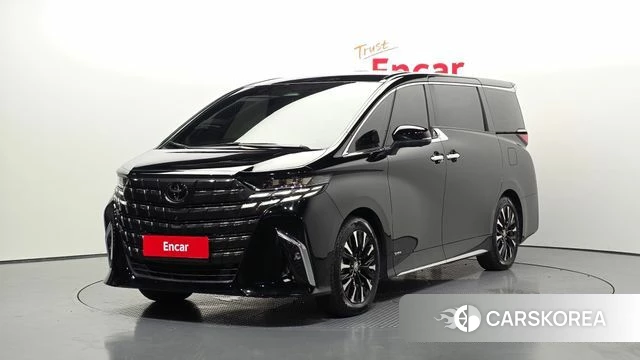 Toyota Alphard 4th Generation 2025 Черный из Кореи
