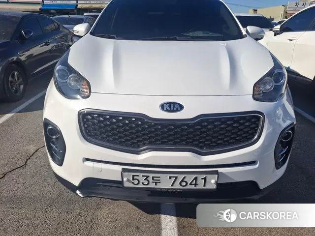 Kia Sportage The Bold 2018 Белый из Кореи
