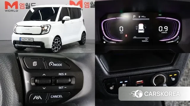 Kia The New Kia Ray 2022 Белый из Кореи