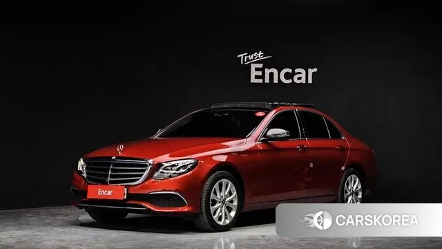 Mercedes-Benz E-Class W213 2019 Красный из Кореи