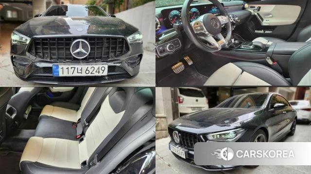 Mercedes-Benz CLA-Class C118 2020 Черный из Кореи
