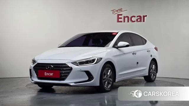 Hyundai Avante AD 2018 Белый из Кореи