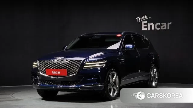 Genesis GV80 2020 Синий из Кореи