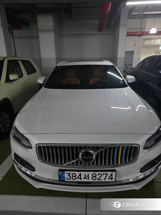 Volvo S90 2022 Белый из Кореи