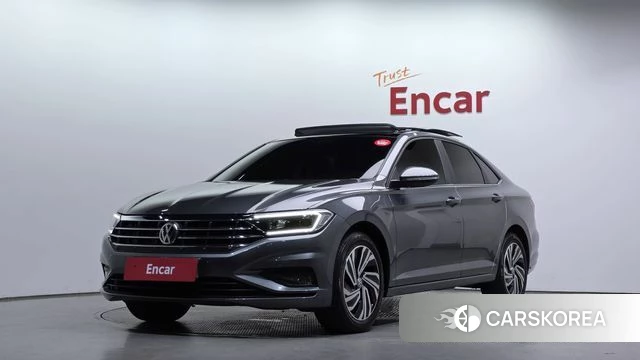 Volkswagen 7th Generation of Jetta 2021 Серый из Кореи