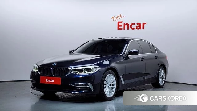 BMW 5 Series (G30) 2020 Синий из Кореи