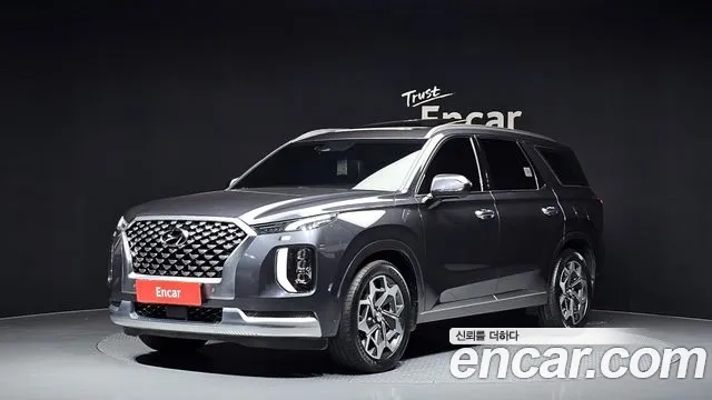 Hyundai Palisade 2021 Серый из Кореи
