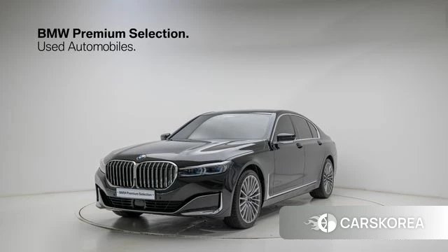BMW 7 Series (G11) 2022 Черный из Кореи