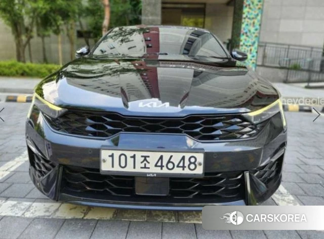 Kia The New K5 3rd generation 2024 Черный из Кореи