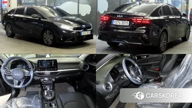 Kia The New K3 2nd generation 2021 Черный из Кореи