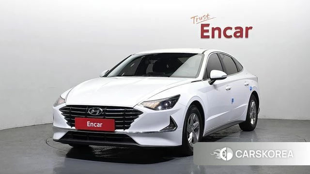 Hyundai Sonata (DN8) 2021 Белый из Кореи