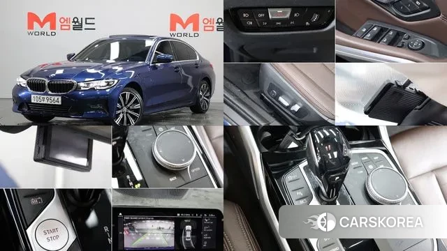 BMW 3 Series (G20) 2020 Синий из Кореи