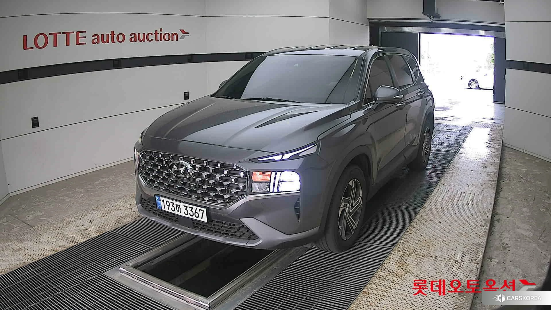 Hyundai Santa Fe 2022 Magnetic Grey Metallic из Кореи
