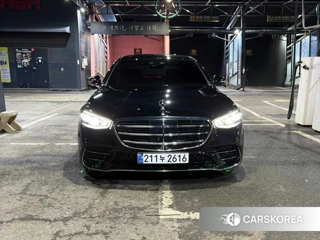 Mercedes-Benz S-Class W223 2023 Серебряный из Кореи