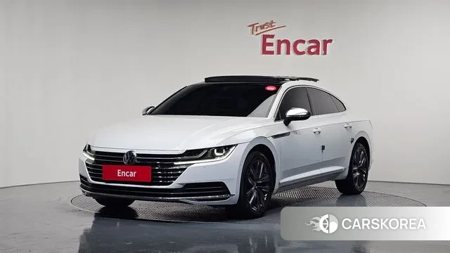 Volkswagen Arteon 2020 Белый из Кореи