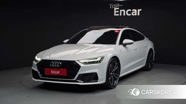 Audi A7 (4K) 2020 Белый из Кореи