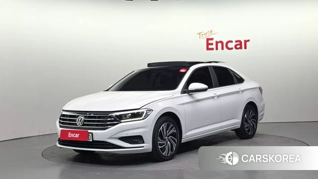 Volkswagen 7th Generation of Jetta 2021 Белый из Кореи