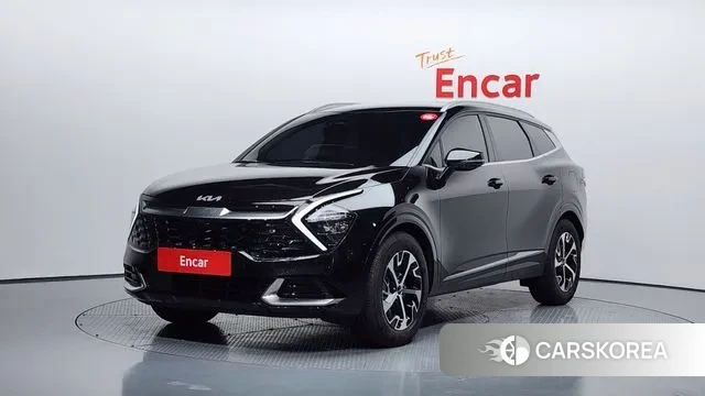 Kia Sportage 5th Generation Hybrid 2024 Черный из Кореи