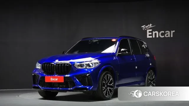 BMW X5M (G05) 2021 Синий из Кореи