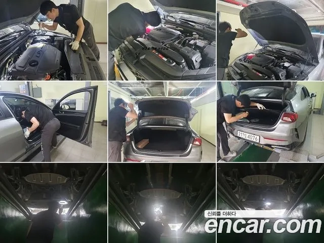 Kia K5 3rd generation 2020 Серебристо-серый из Кореи