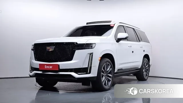 Cadillac Escalade 5th Generation 2022 Белый из Кореи