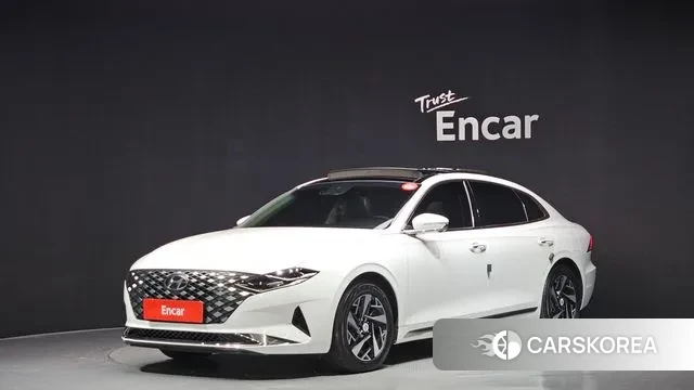 Hyundai The New Grandeur IG Hybrid 2022 Белый из Кореи