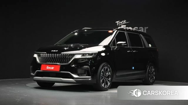 Kia Carnival 4th generation 2023 Черный из Кореи
