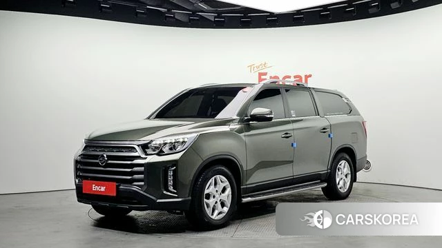 Ssangyong The New Rexton Sport 2022 Светло-зеленый из Кореи