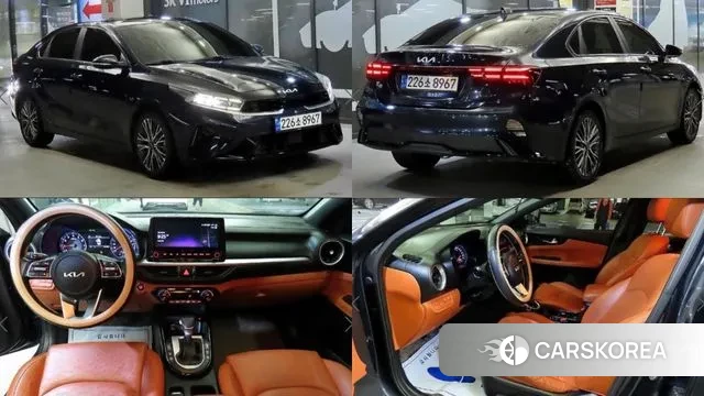 Kia The New K3 2nd generation 2021 Синий из Кореи