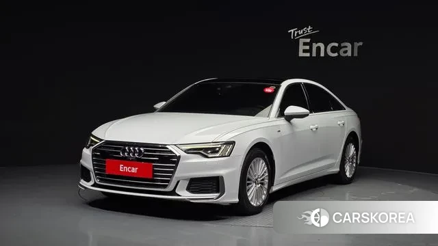 Audi A6 (C8) 2020 Белый из Кореи
