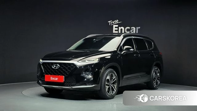 Hyundai Santa Fe TM 2018 Черный из Кореи