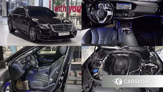 Mercedes-Benz S-Class W222 2020 Черный из Кореи