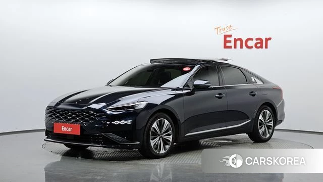 Kia K8 Hybrid 2022 Синий из Кореи