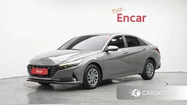 Hyundai Avante (CN7) 2020 Серебряный из Кореи