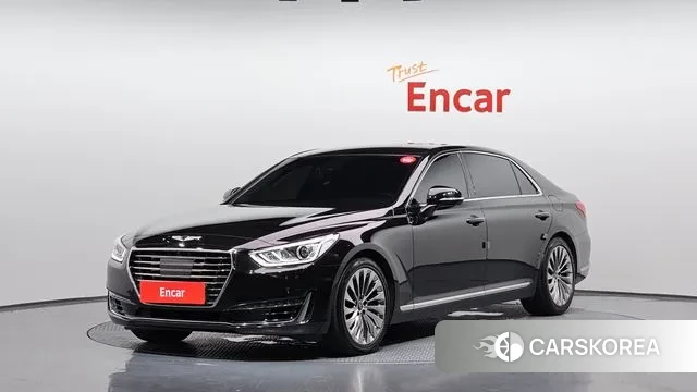 Genesis EQ900 2018 Черный из Кореи