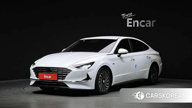 Hyundai Sonata Hybrid (DN8) 2019 Белый из Кореи