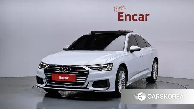 Audi A6 (C8) 2021 Белый из Кореи
